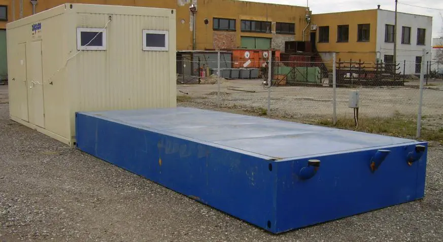 Sanitary modular containers